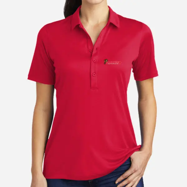 SPORT-TEK LADIES POSI UV POLO 